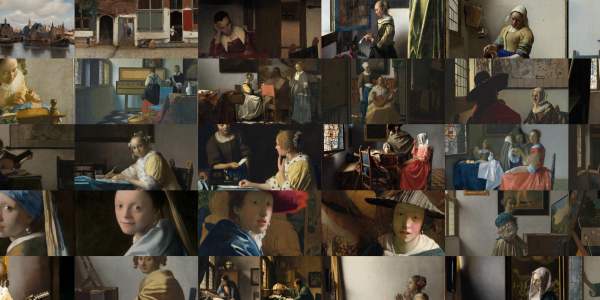Lot de consolation pour l'expo Vermeer