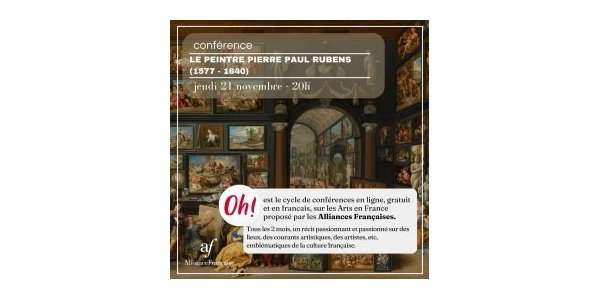 Activités Alliance Francaise semaine prochaine